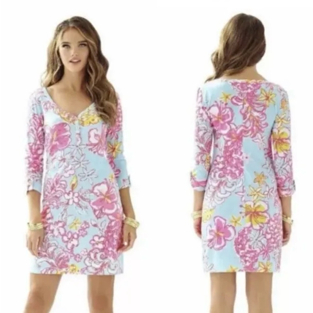 Lilly Pulitzer Floral Print Dress